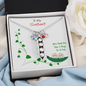 Two Peas In A Pod Necklace - GiddyGoatStore