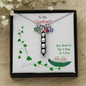 Two Peas In A Pod Necklace - GiddyGoatStore