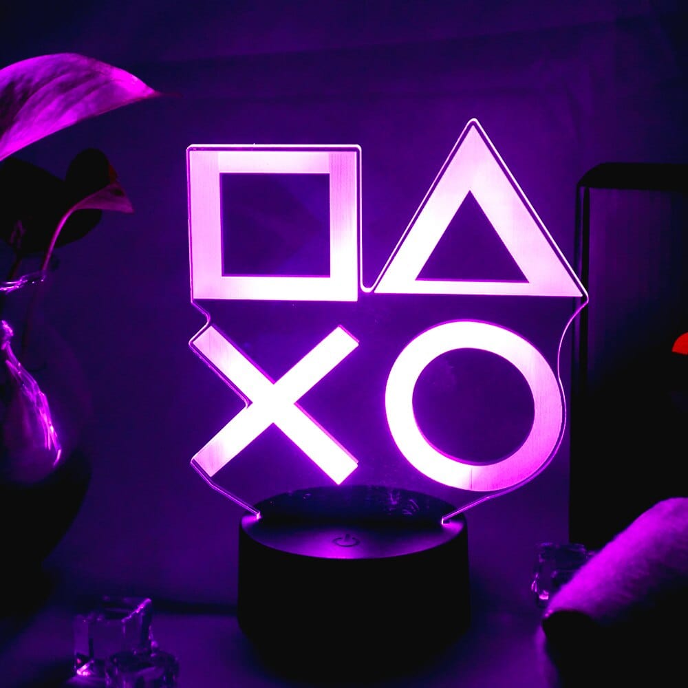 Vision 3D LED Night Light ~ PlayStation/XBox Collection