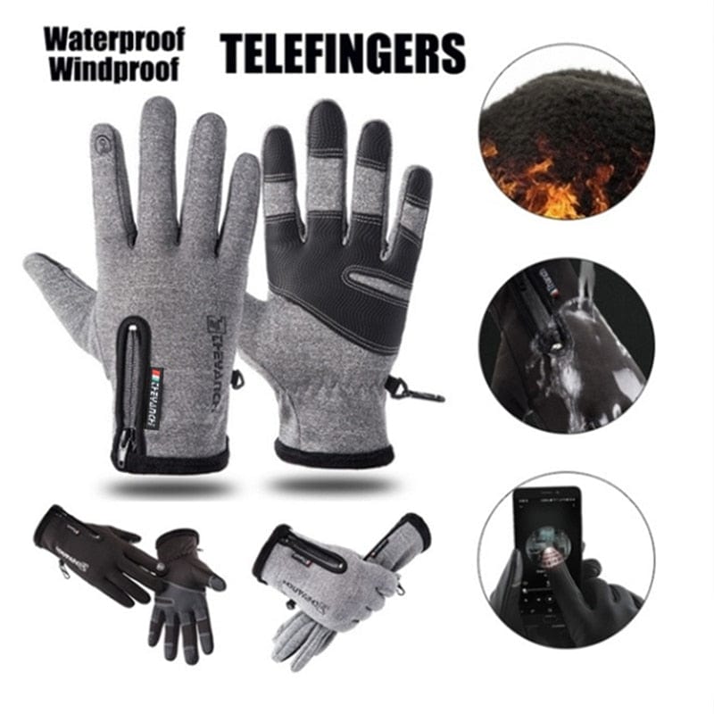Warm Waterproof Touch Screen Gloves-Unisex