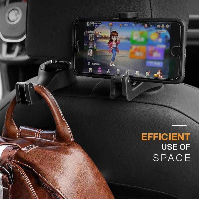 Headrest 2 in 1 Phone and Bag Hook