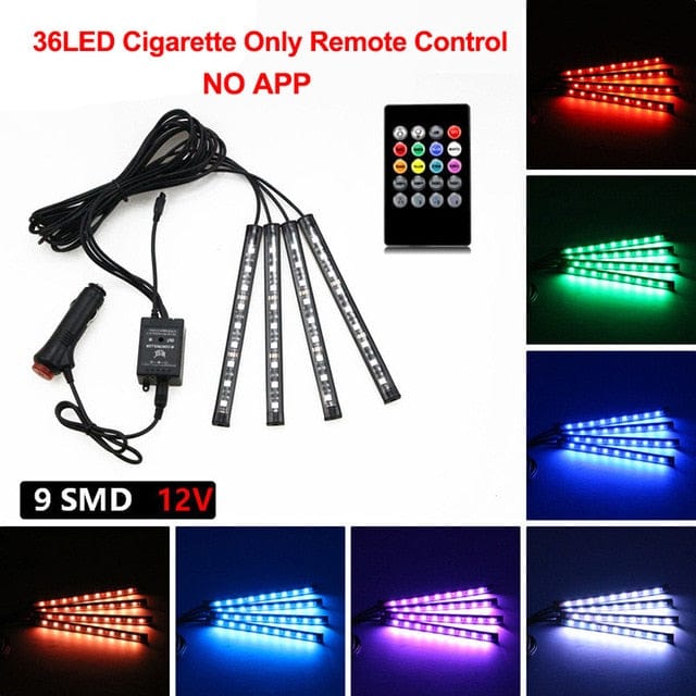 Car Interior Ambient Light Neon LED Strip