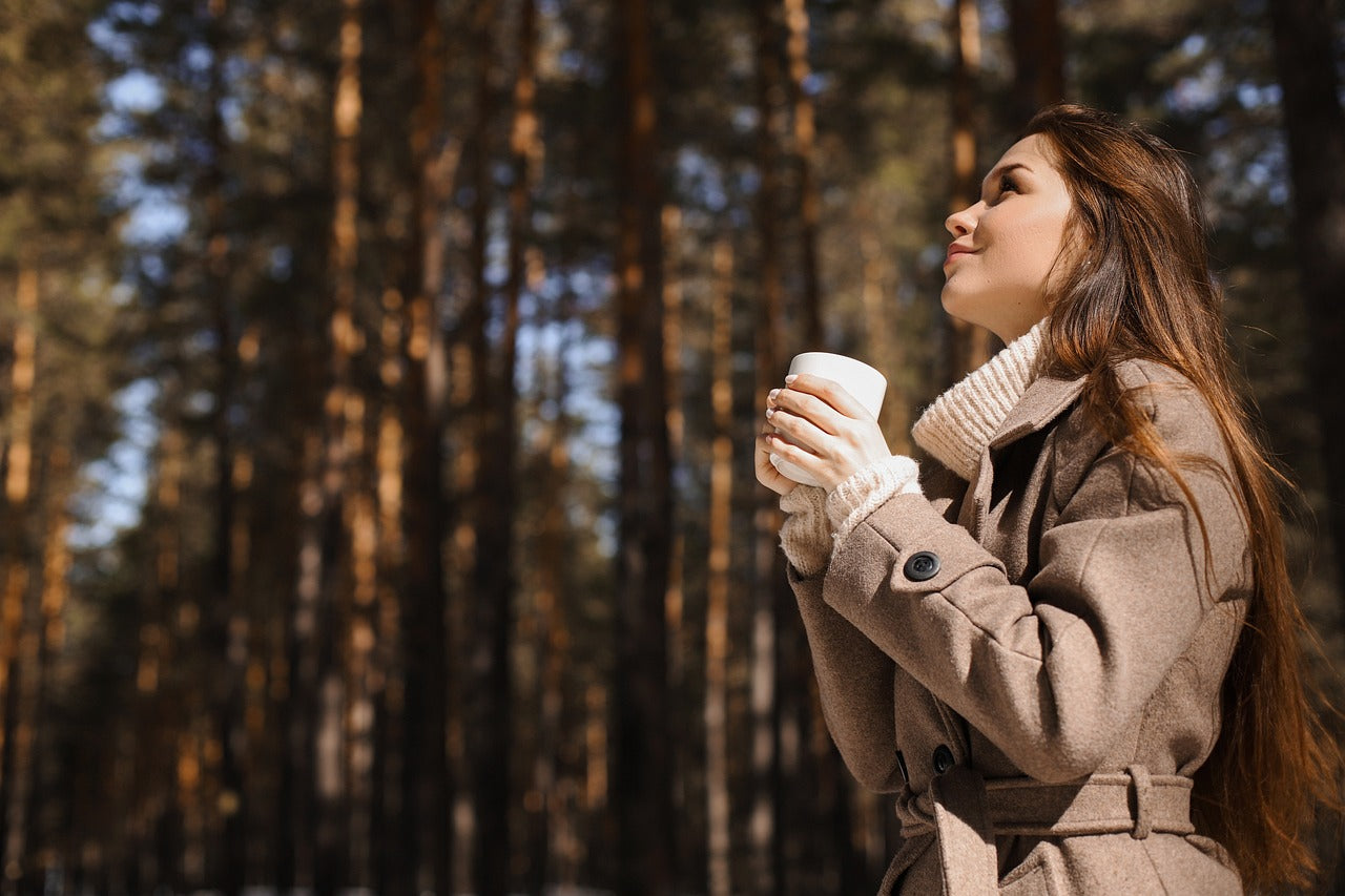 Drinkware-Collection-Woman-Drinking-Coffee-Outdoors
