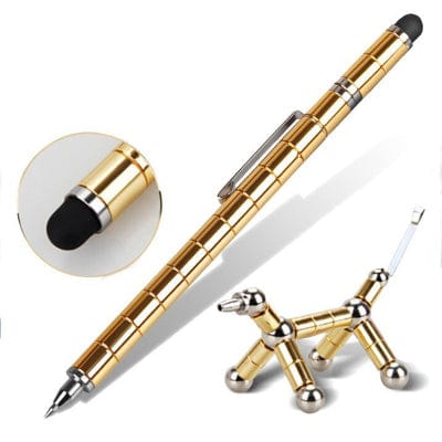Gold-Color Magnet Pen Fidget Toy - GiddyGoatStore