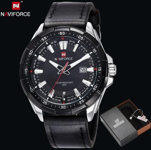 Men's Watch - NaviForce Quartz Watch - GiddyGoatStore