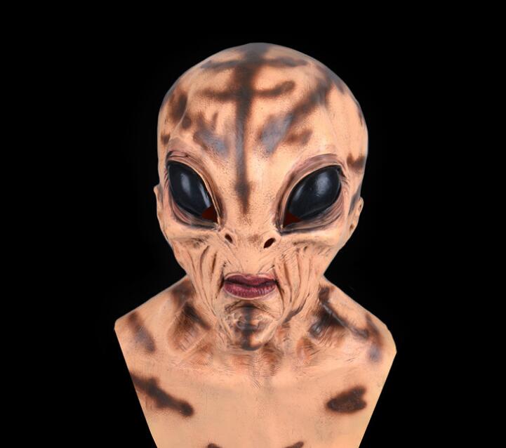 Halloween Scary Alien With Big Eyes Mask