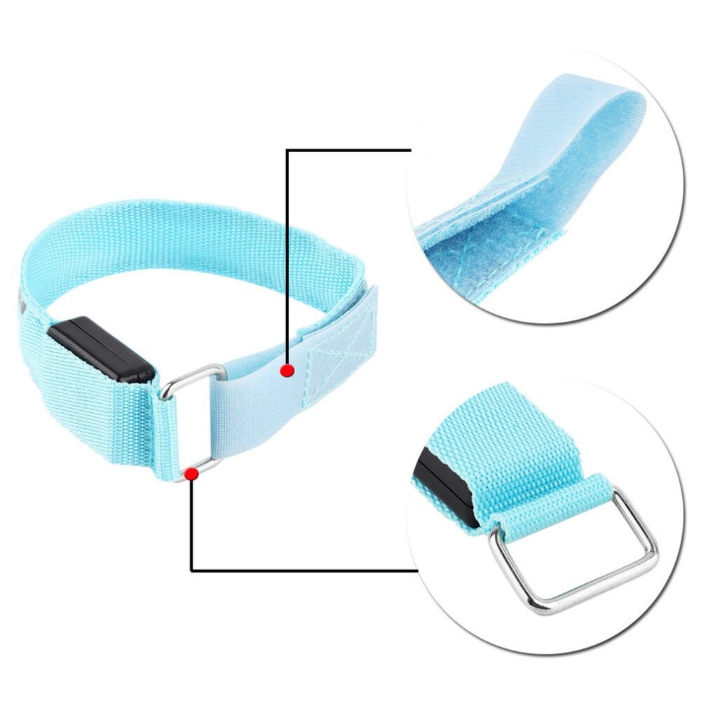 LED Safety Wristband - GiddyGoatStore
