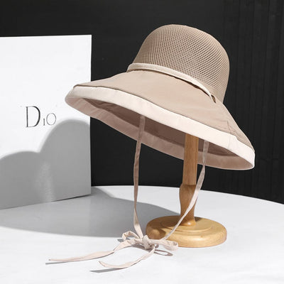 Women's Summer Outdoor Seaside Breathable Sunscreen Sun Hat