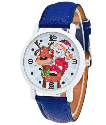 Christmas Watch - Leather Band Xmas Watches