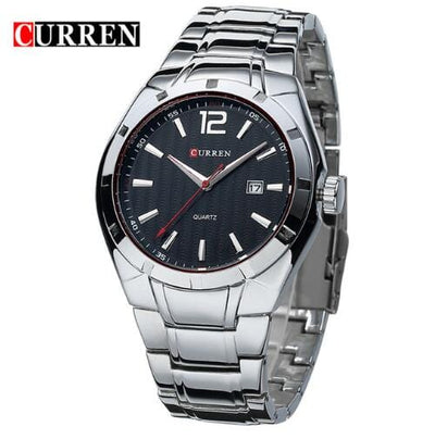 Men's Watch - Curren Men's Casual Quartz Watch - GiddyGoatStore