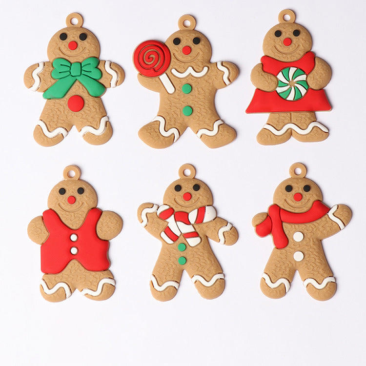 Gingerbread Man Christmas Tree Decoration Xmas Ornaments