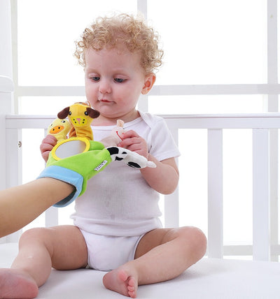 Baby Plush Hand Puppet Gloves