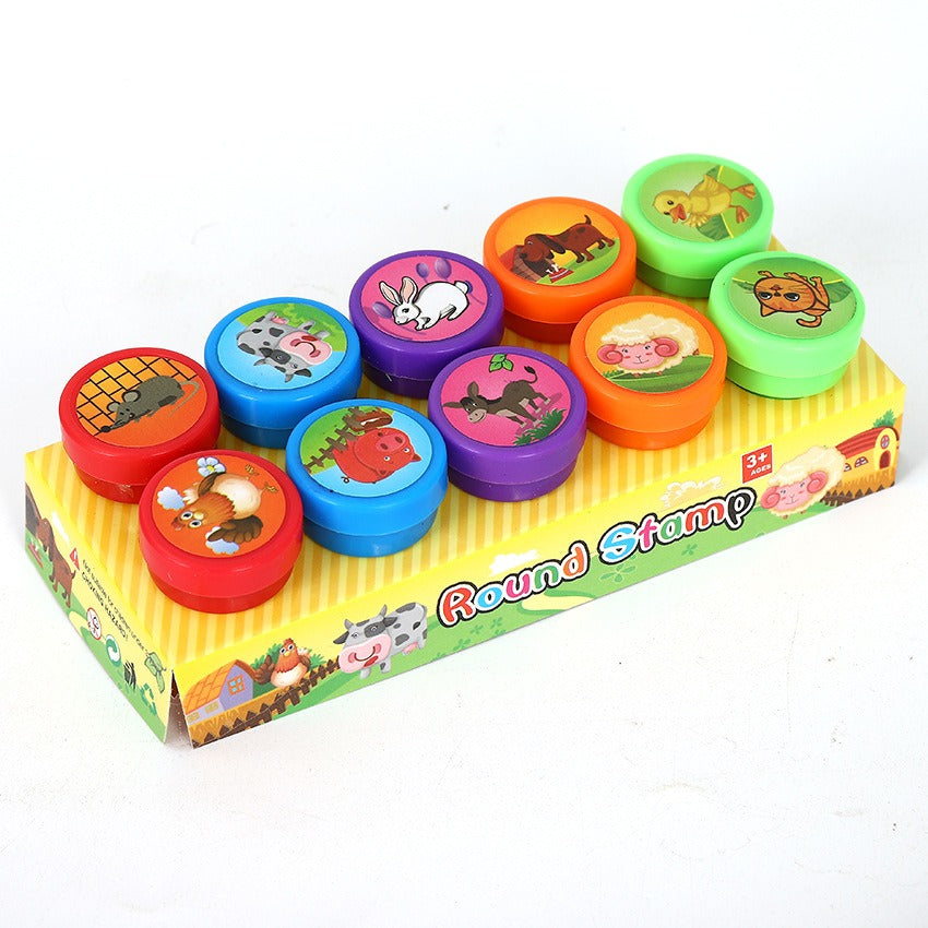 Cute Cartoon Toy Stamp Sets