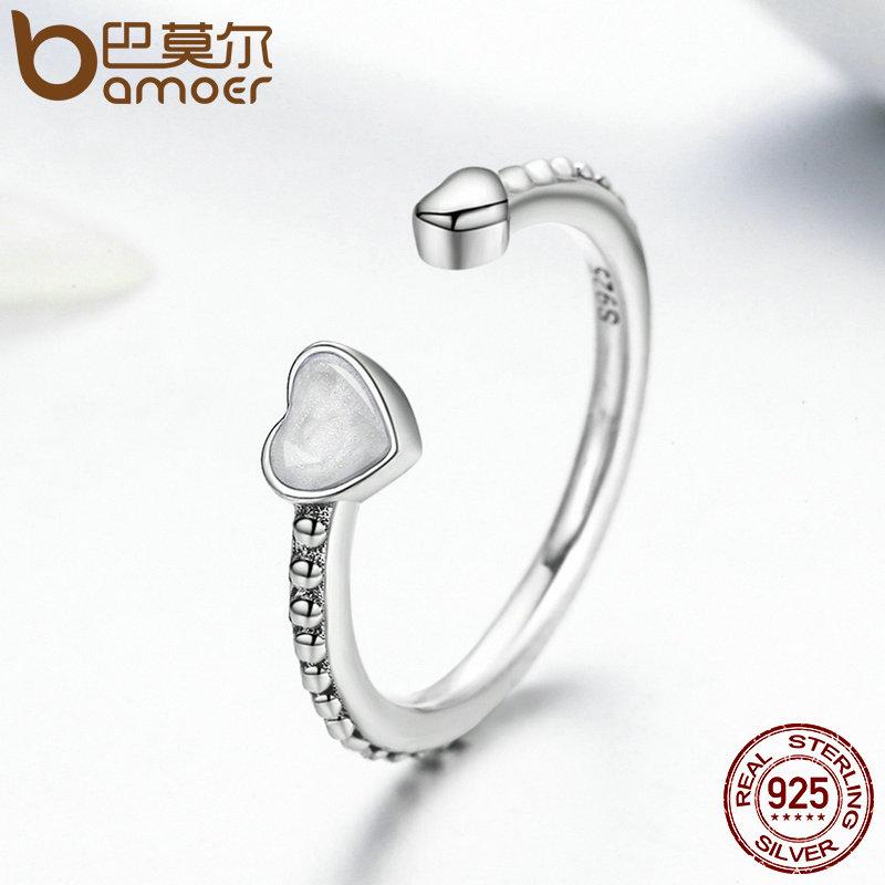 Ring - 925 Sterling Silver Double Hearts Of Love Ring