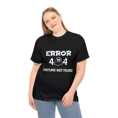ERROR 404 Costume Not Found - Black