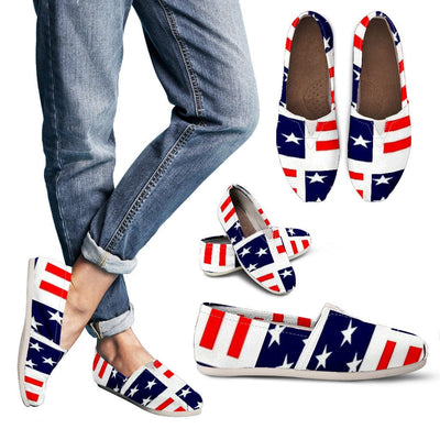 Women's Casual Shoes - Stars & Stripes - GiddyGoatStore