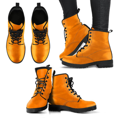 Leather Boots - Women's Turmeric - GiddyGoatStore