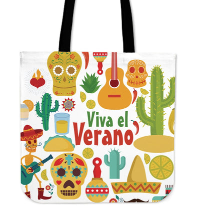 Tote Bags - Viva El Verano - GiddyGoatStore