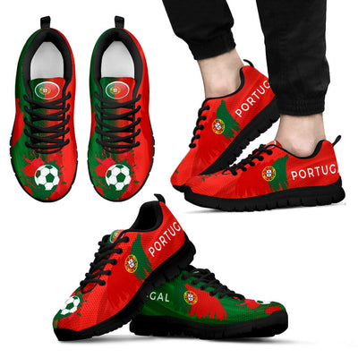 Men's Sneakers - Portuguese Football Team - GiddyGoatStore