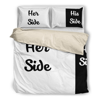 Bedding Set - Her and His Side - GiddyGoatStore