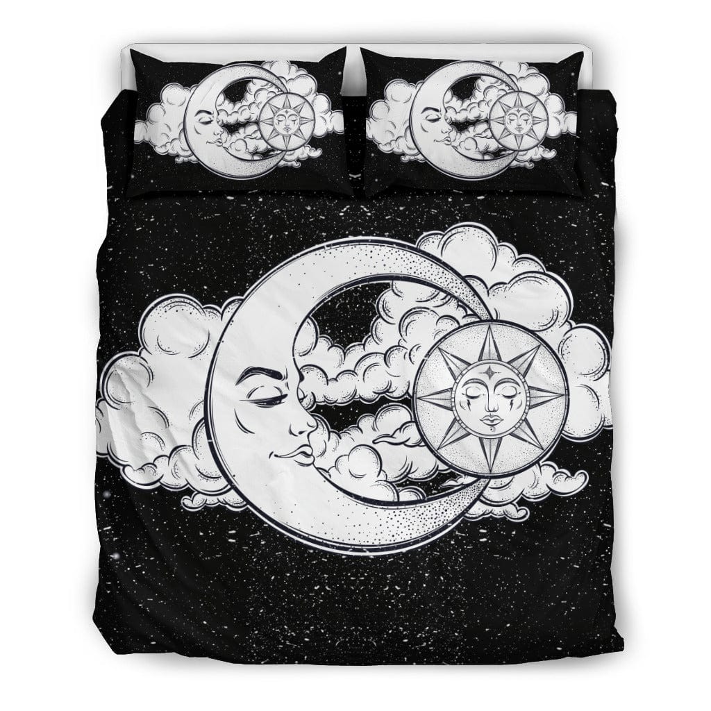 Bedding Set - Sun and Moon Galaxy - GiddyGoatStore