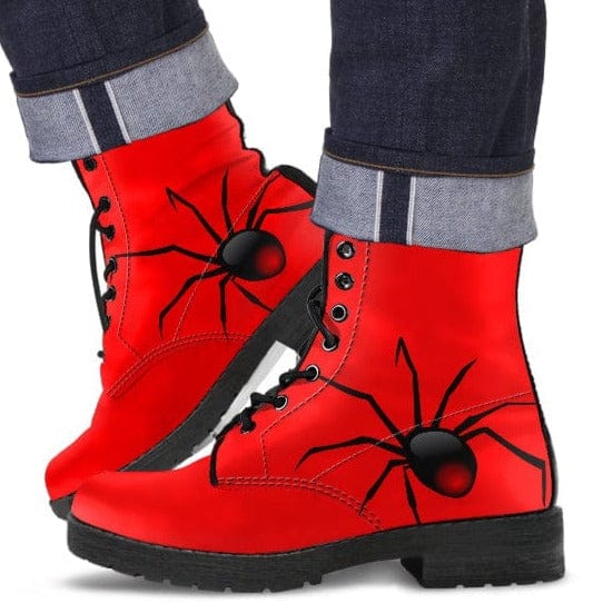 Men's Leather Boots - Spider - GiddyGoatStore