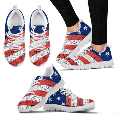 Sneakers - USA Flag - GiddyGoatStore