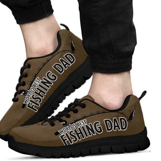 Men's Sneakers -  Fishing Dad Sneakers! - GiddyGoatStore