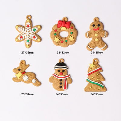 Gingerbread Man Christmas Tree Decoration Xmas Ornaments