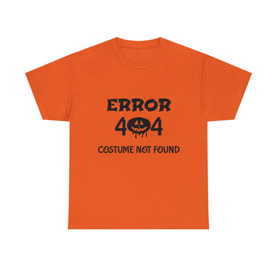 ERROR 404 Costume Not Found - Orange - GiddyGoatStore