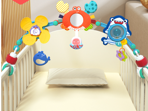 Baby Crib Bed Bell Hanging Puzzle