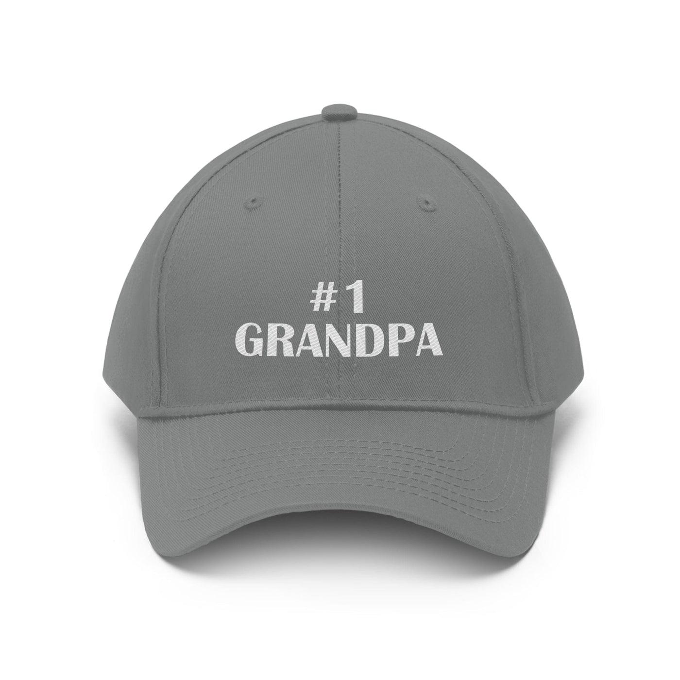 No1 Grandpa Embroidered Ballcap