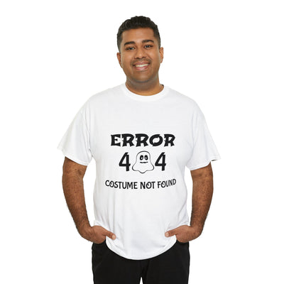 ERROR 404 Costume Not Found - White - GiddyGoatStore