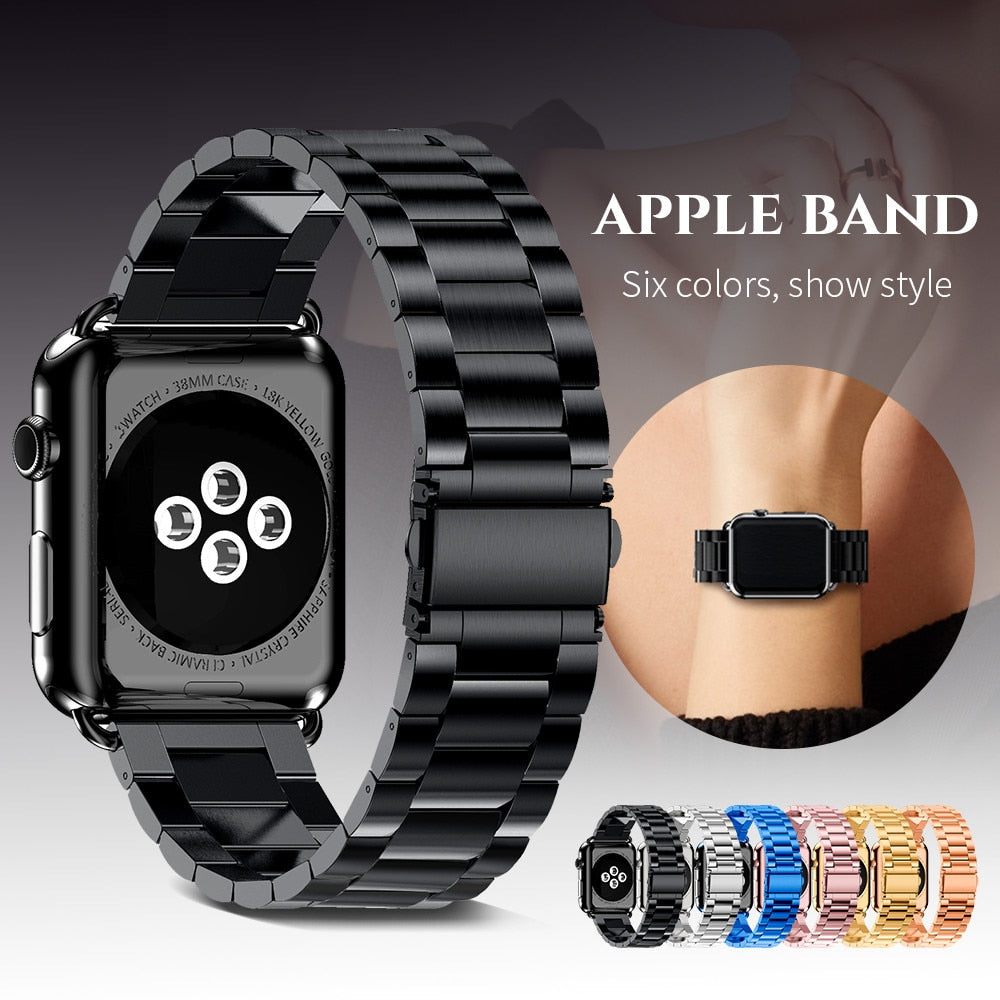 Apple Watch Stainless Steel Metal Links Strap Band for Series 1 2 3 4