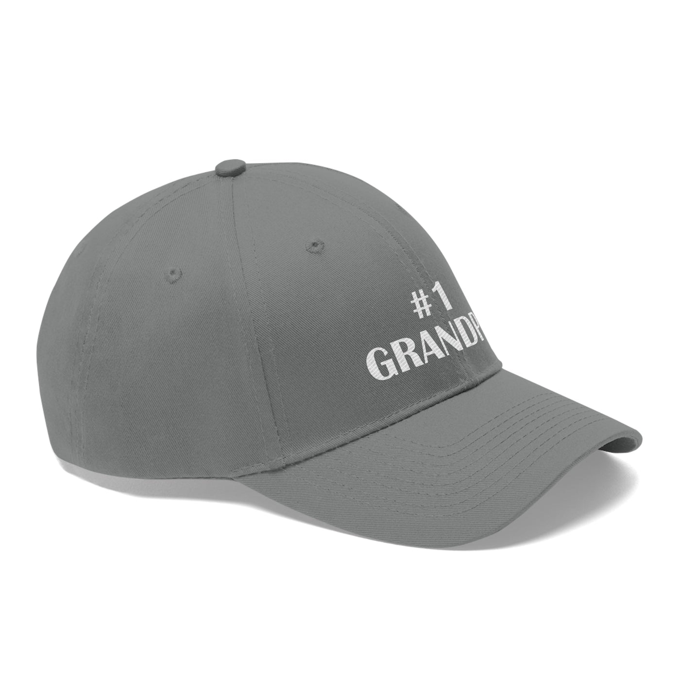 No1 Grandpa Embroidered Ballcap