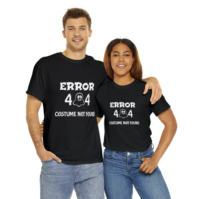 ERROR 404 Costume Not Found - Black - GiddyGoatStore