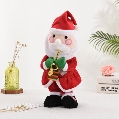 Christmas Sing and Twist Blowing Sax Xmas Toys