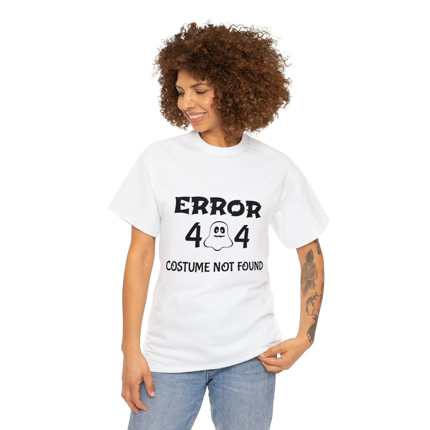 ERROR 404 Costume Not Found - White - GiddyGoatStore