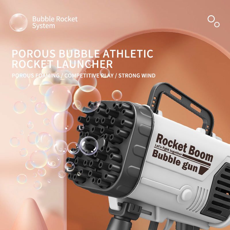 44 64 Hole Electric Handheld Bazooka Bubble Gun Toy