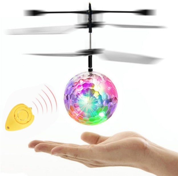 Colorful LED Flying Ball RC