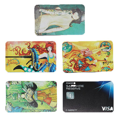 Portable Emergency Credit Card Tobacco Metal Smoking Pipe