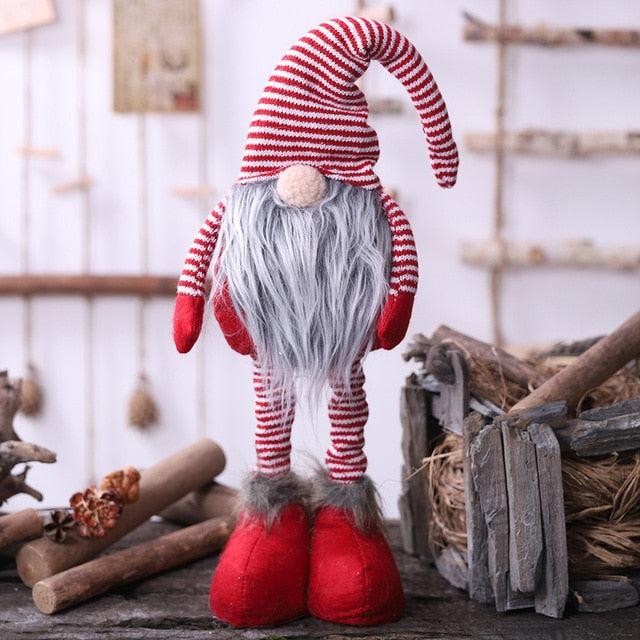 Christmas Striped Faceless Xmas Gnome Dolls