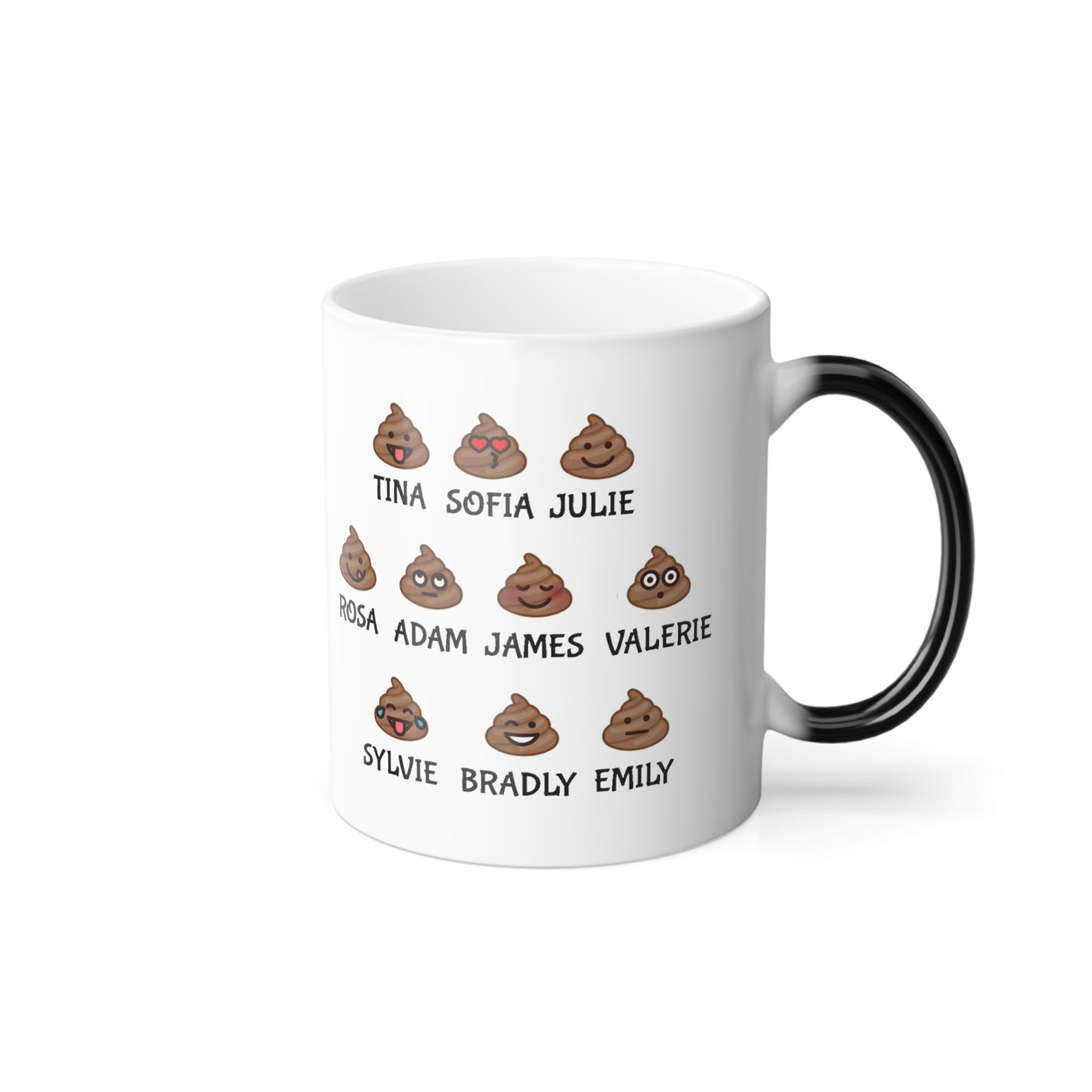 Memeres Little Shits Magic Color Changing Mug