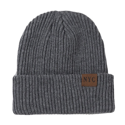 Warm Windproof NYC Knitted Autumn And Winter Hat Cap