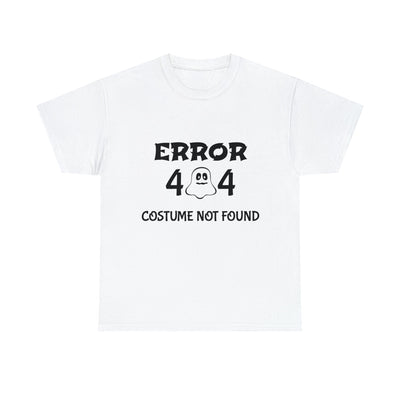 ERROR 404 Costume Not Found - White - GiddyGoatStore