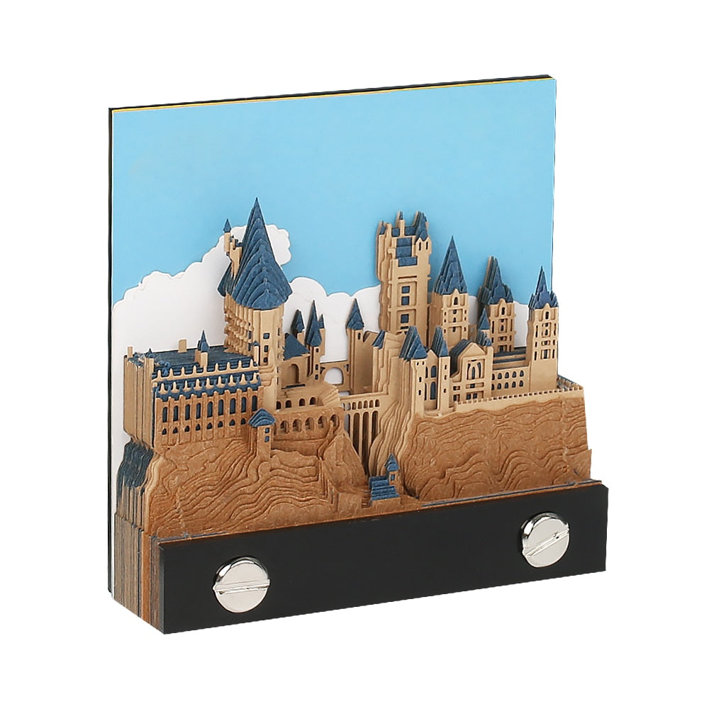 3D Memo Pad Magic Castle Calendars