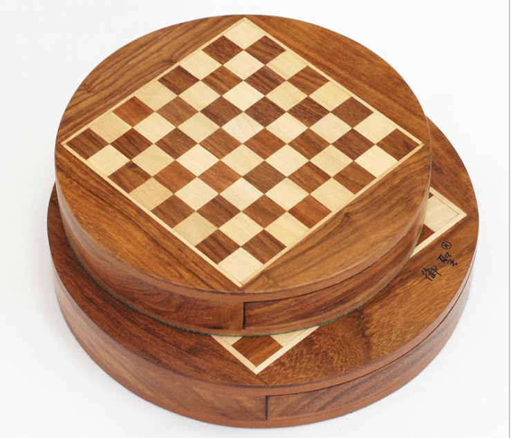 Magnetic Wooden Chess Set With Storage