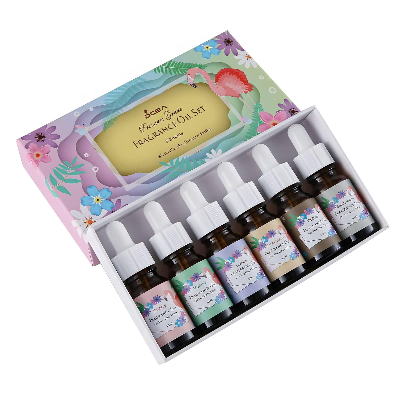 6 Pack Aromatherapy Natural Essential Oils - GiddyGoatStore