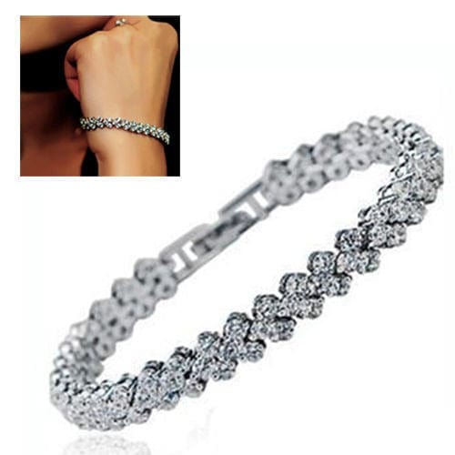 Bracelet - Women's Zircon Crystal Diamond Bracelet
