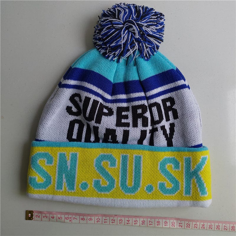 Warm Knitted Winter Skiing Snowboarding Beanie Hats